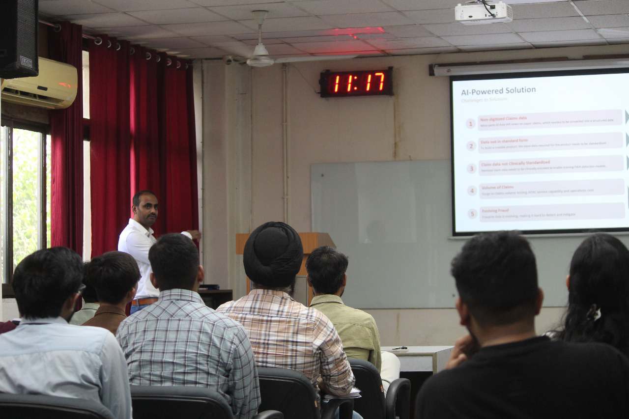 Dr. Boli Chen discussing